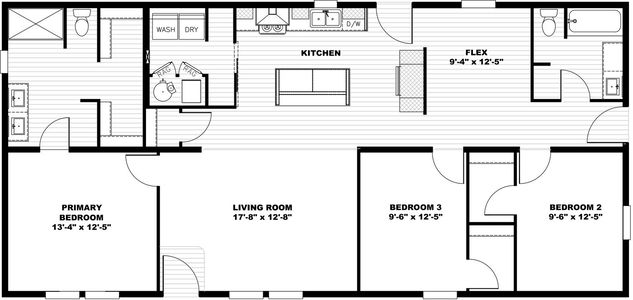 Let it be floor plan home features