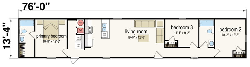 Summit community floor plan home features
