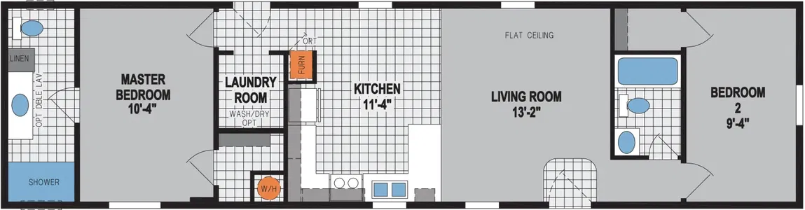 Prairie dune 8732 floor plan home features