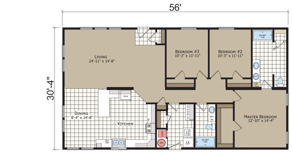 Crystal bay estates cb6563c floor plan home features