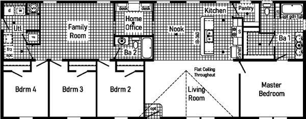 Blazer select td1025-p floor plan home features