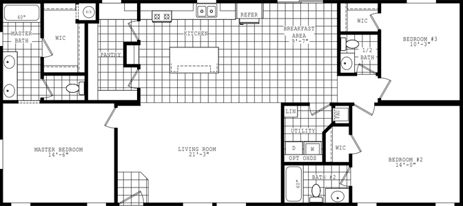 Hd2860d floor plan home features