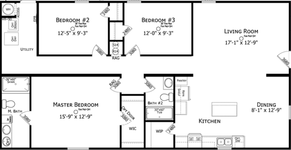 Whitten floor plan home features