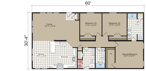 Crystal bay estates cb6603c floor plan home features