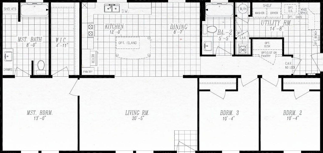 Columbia River Multi-Section 2023 Floor Plan