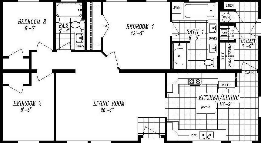 SUM2848A Floor Plan