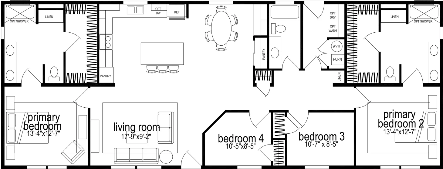 Hillcrest G851 Floor Plan