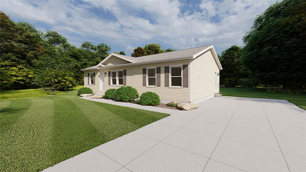 Evolution series fillmore model 3248b hero, elevation, and exterior home features