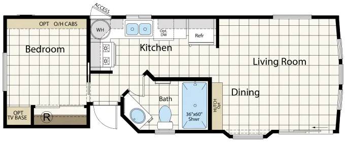 Sonoran 03 floor plan home features