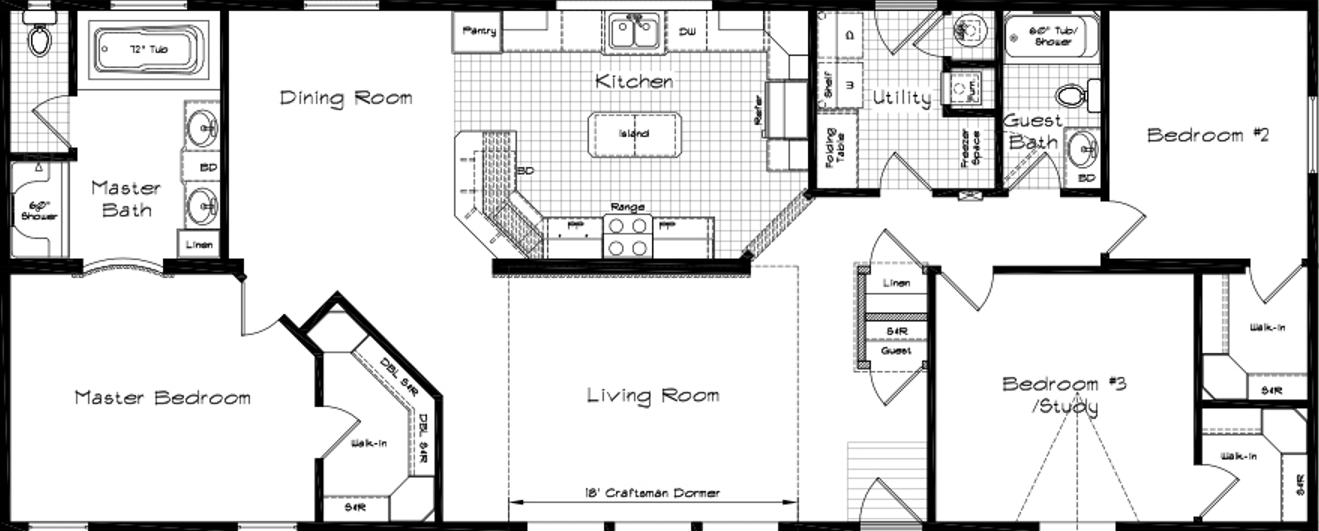 Grand Manor 6002 Floor Plan