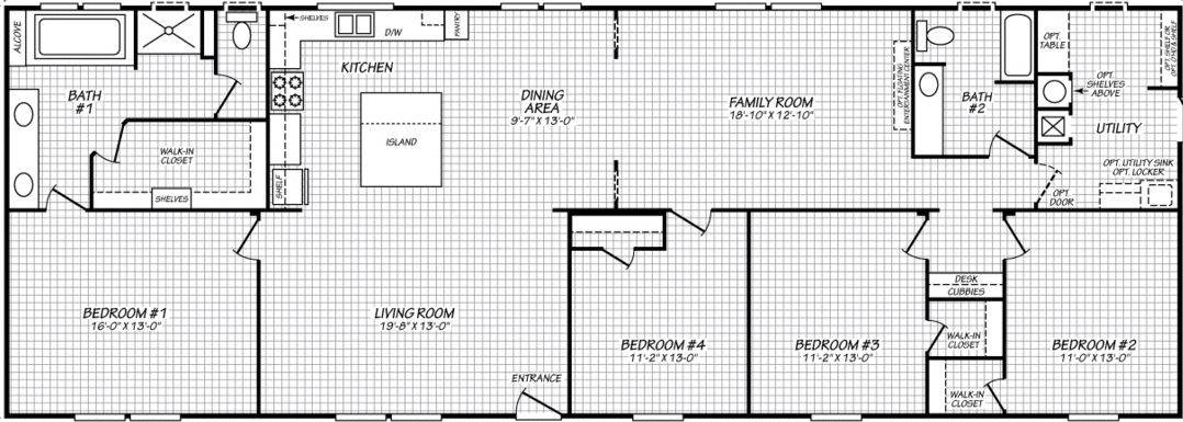 Landmark 28764l floor plan home features