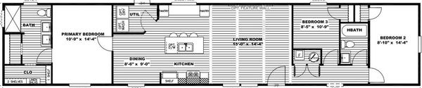 Riverhaven floor plan home features