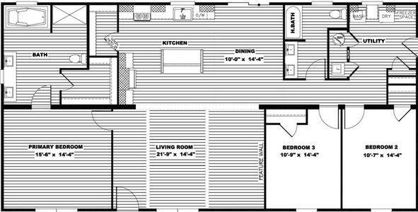 Farm 3 flex elite floor plan home features