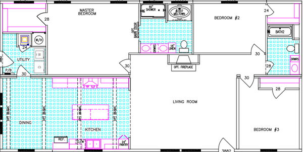 The jesslyn floor plan home features