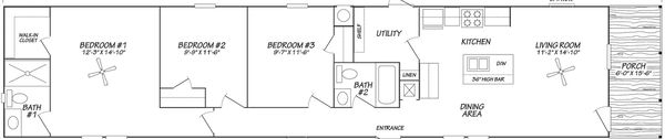 Eden 16763a floor plan home features
