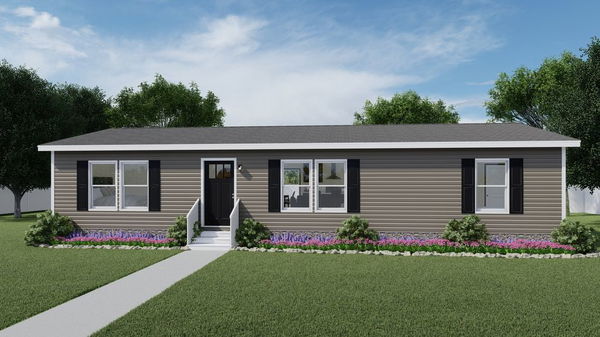 Glimpse hero, elevation, and exterior home features