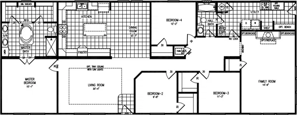 Beaumont 5079 floor plan home features