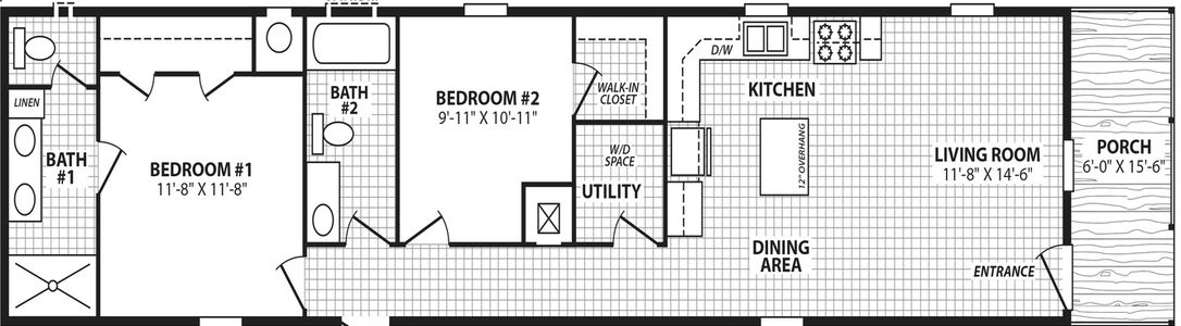 Emerald 16682a floor plan home features