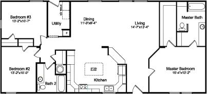 Truman i 28603a floor plan home features