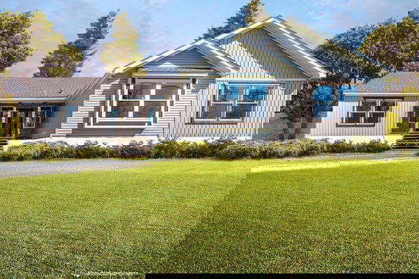 The vayda kate hero, elevation, and exterior home features
