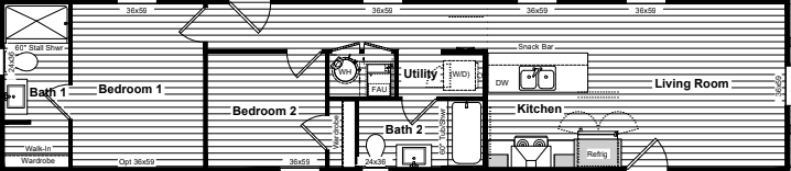 Respect floor plan home features