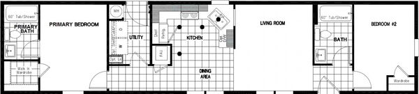 Drm601m floor plan home features