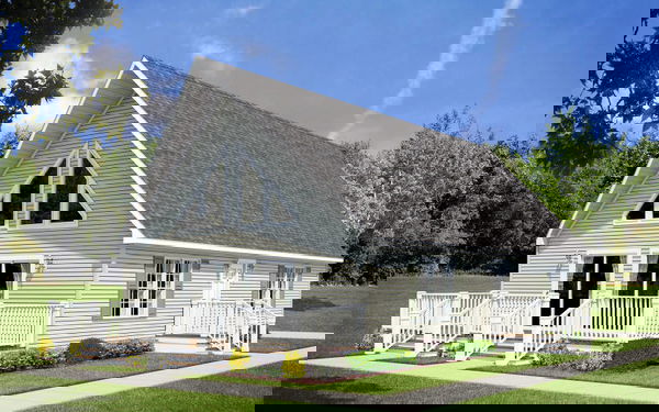 Edge le158 elevation, hero, and exterior home features