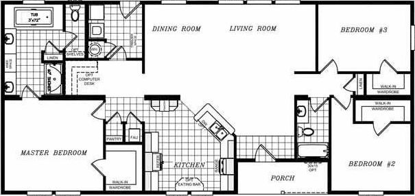 Karsten K3064A Floor Plan