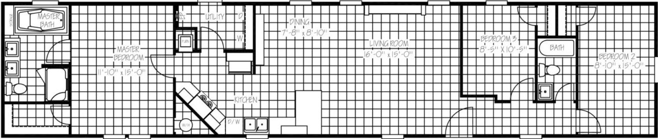 Baytown floor plan home features