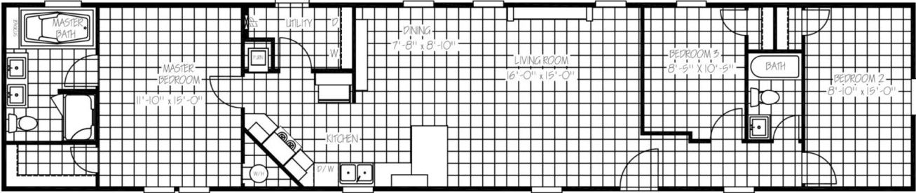 Baytown floor plan home features