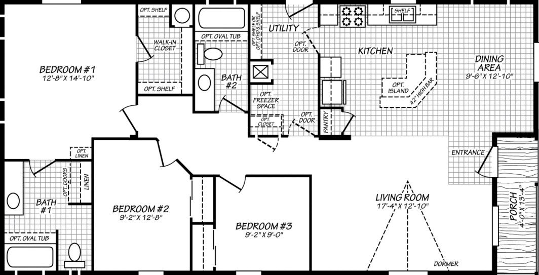 Eagle 28523P Floor Plan