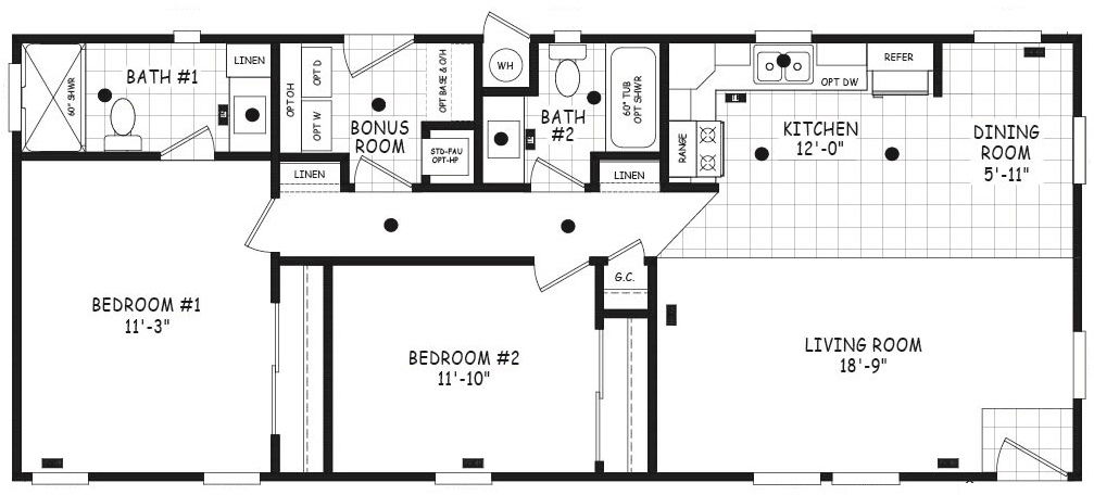 Edge 20482A Floor Plan