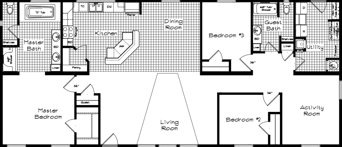 Pinehurst 2506 Floor Plan