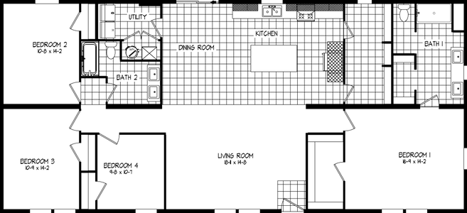 Joshua floor plan home features