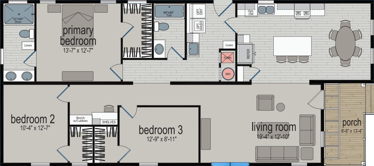 Glacier Floor Plan