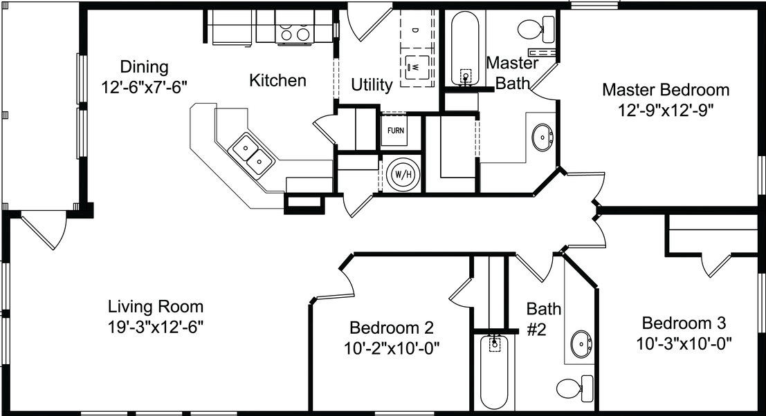 Harbor View 28503B Floor Plan