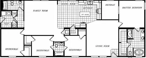 Duplex 3076 Floor Plan