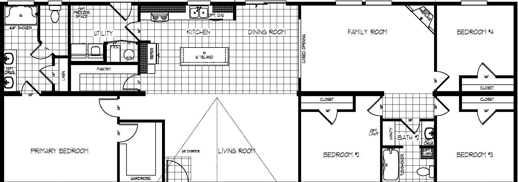 K2776a floor plan home features