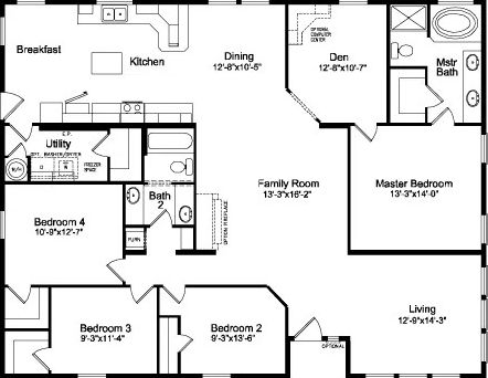 Mt adams 42524a floor plan home features