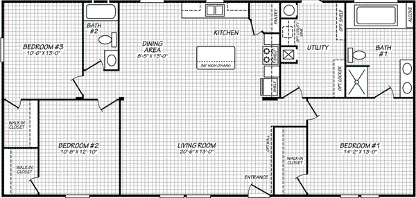 Pure homes 28563u floor plan home features