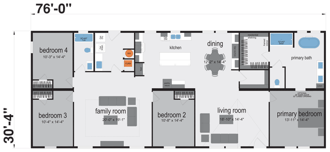 Sydney floor plan home features