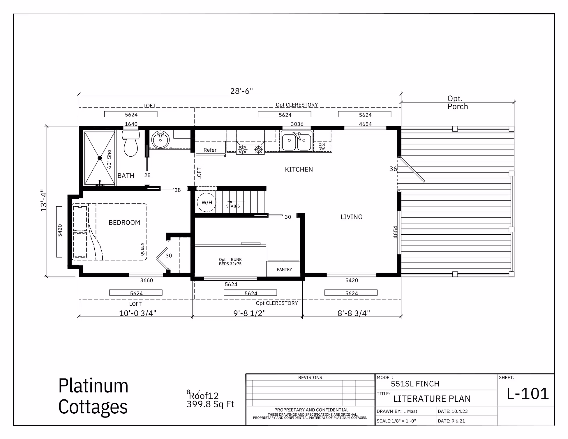 Finch floor plan home features