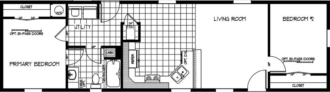 K1656a floor plan home features