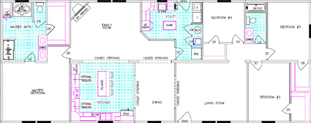 The kyleigh floor plan home features