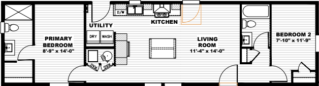 Still the one floor plan home features