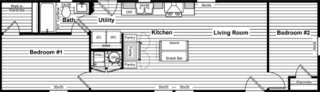 Layla floor plan home features