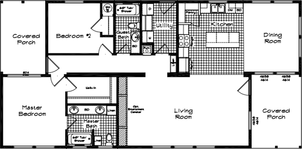 Meadow ranch 4002 floor plan home features