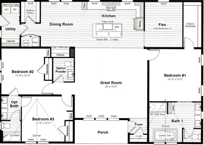 Steppenwolf Floor Plan