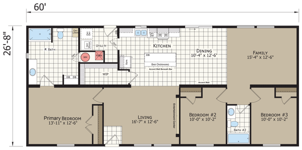 Dreamworks dw4603f floor plan home features