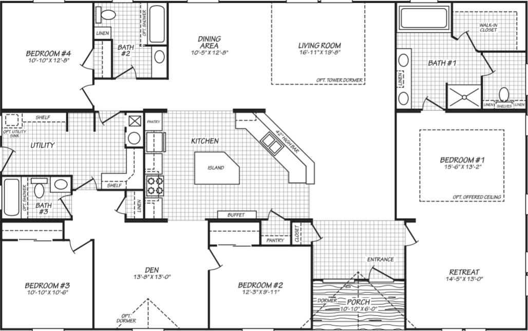 Wingate 40644G Floor Plan